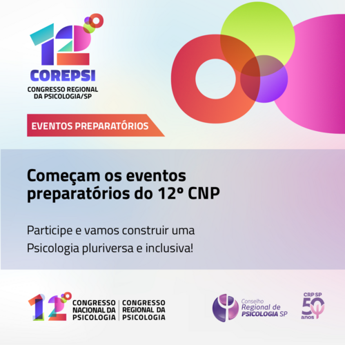 Participe dos eventos preparatórios do 12º CNP